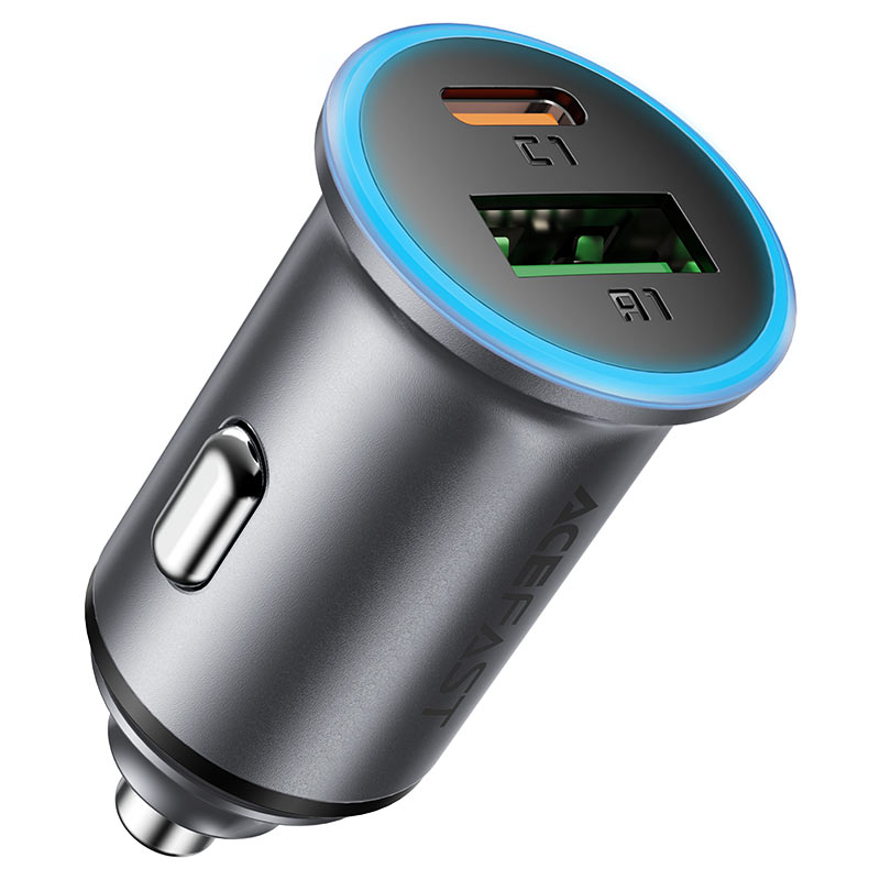 Acefast Port Metal Car Charger Metal