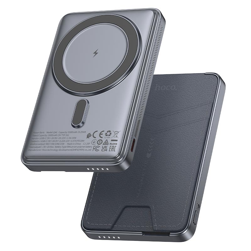 Hoco Title Magnetic Powerbank Card Holderphone