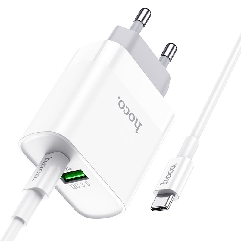 Hoco Pd20wqc3.0 Charger Set Type-c To